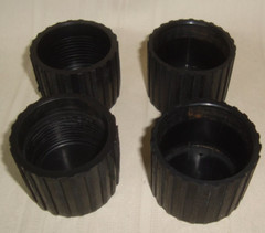 Total Gym PRO Rolling Plastic Feet Lot of 4