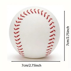 Soft Foam Baseball Stress Ball Kids Training Toy Indoor Outdoor Play Ball