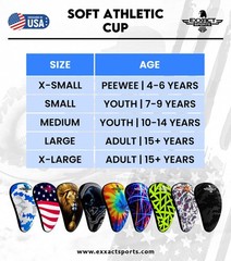 Lightweight Athletic Cup Mens & Boys with Soft Rim Comfort for Superior , Bas…