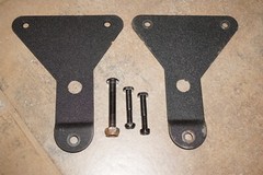 Pivot Arm Bracket Plates for Bowflex Power Pro / XTL Leg Extension Attachment