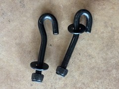 4” Bowflex Xtreme 2 Xtreme 2 SE Pulley Hanging Hooks for #10 Rear Lat Nut