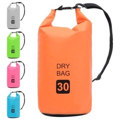 vidaXL Dry Bag Orange 7.9 gal PVC