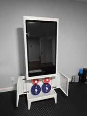 Tempo Studio Home Gym w Bench Barbell Dumbbells Kettlebell Weights & HR Monitor