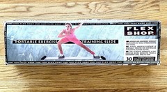 VINTAGE 1993 Flex Shop Portable Exercise TRAINING SLIDE Exer-slide Lateral Board