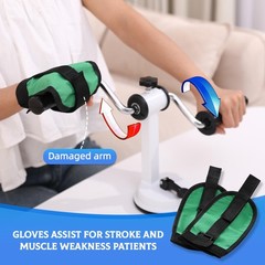 Arm Bike for Physical Therapy, Home Fitness Desk Bike for Seniors, Portable R…