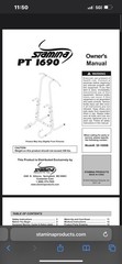Stamina 50-1690 Home Gym Power Tower