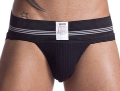 Mens Old Jockstrap (X-Large, Black, 1-Pack)