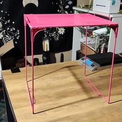Demonwer Pink Metal Locker Shelf for Home Gym dmwc3045