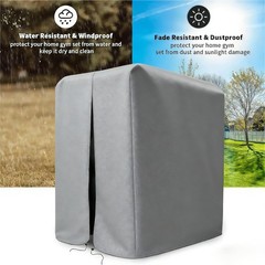 Zippered Home Gym Cover – Grey (41.3″ x 68.9″ x 72.8″)