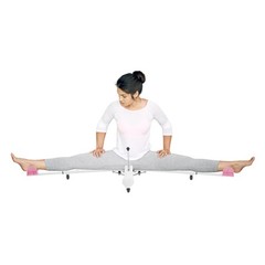 11*50″ Pink/White PU/Iron Leg Stretcher Split Machine W/ Stretching 0-180° Angle