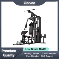 150lb Weight Stack Home Gym | Multifunctional Pulley System for Full Body Workou