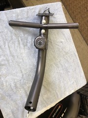 JEEKEE Fitness Exercise Bike Parts. Handle Bar Top Tube Tension Control
