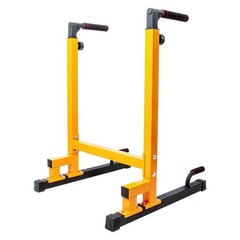 BalanceFrom Steel Frame Multi-Functional Exercise Fitness Dip Stand Station – Ye