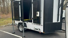 Mobile Gym Business for Sale gym equipment with boxing bags