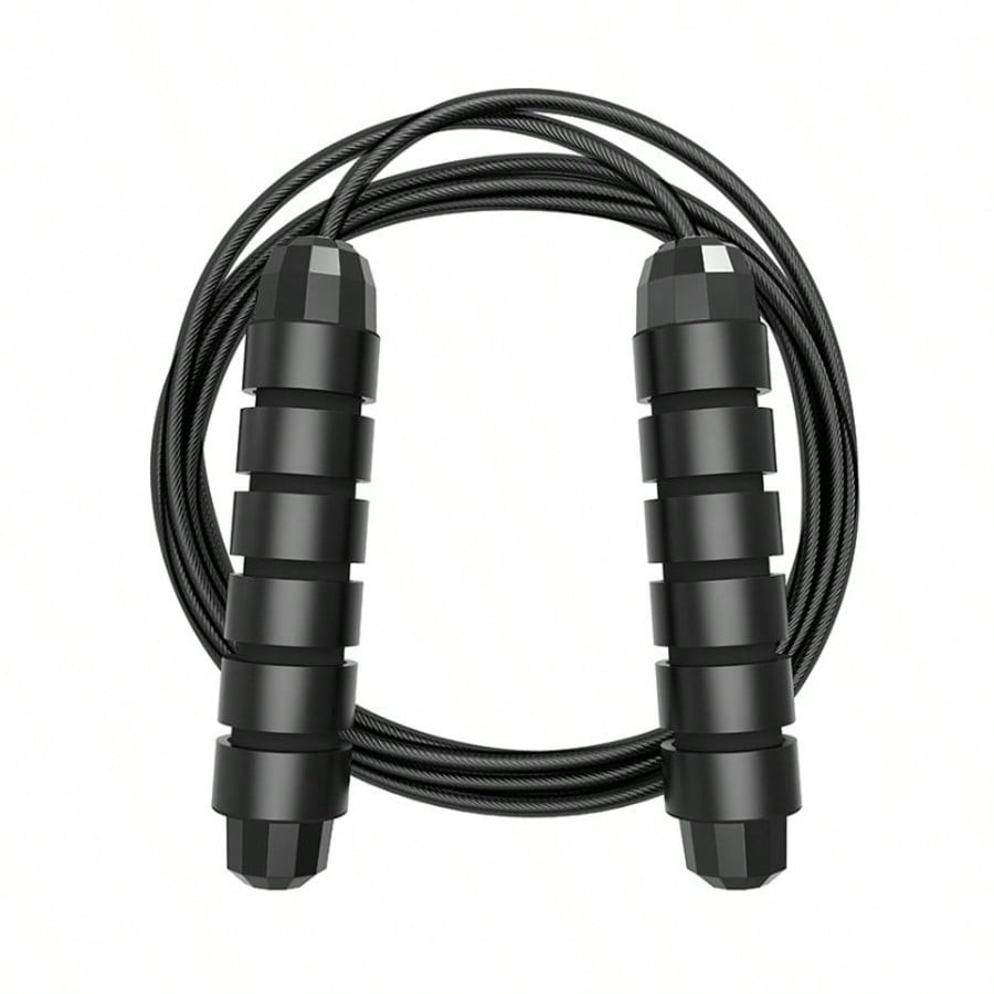 Adjustable Steel Wire Skipping Rope, Weighted Speed Jump Rope Fitness