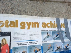 Total Gym Achiever Universal Home Gym Workout Accessories Open Box No Manual