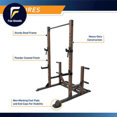 Industrial Inspired Heavy Duty Home Gym System for Bodybuilding and Strength Tra