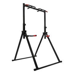 Adjustable Pull Up Bar Dip Station Multi Gym Home Gym Strength Training 440lbs
