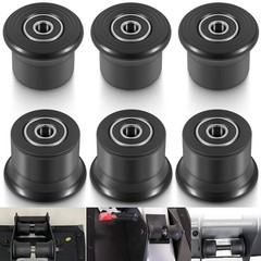 6-Pack Sliding Seat Bracket Rollers Kit fits for Bowflex Home Gym Classic,Elite