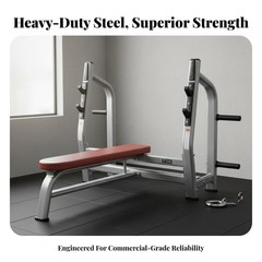 Multi-Function Squat and Bench Press Rack Heavy Duty Weight Bench with Squat