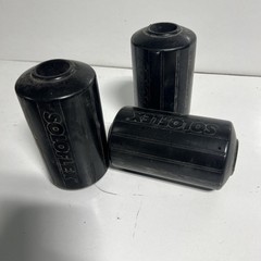 EXCELLENT! LOT OF 3 OEM SOLOFLEX ROLLER PADS MOLDED RUBBER/FOAM ~ FAST SHIPPING!