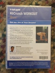 NEW Total Gym Ab Crunch Workout DVD Rob Glick Brand New Sealed