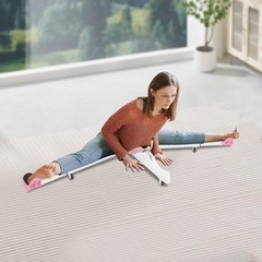 11*50″ Pink/White PU/Iron Leg Stretcher Split Machine W/ Stretching 0-180° Angle