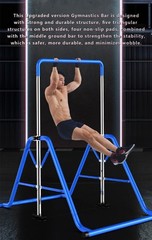 Gymnastics Horizontal Bar Expandable Gymnastic Bar Folding for Home, Adjustab…