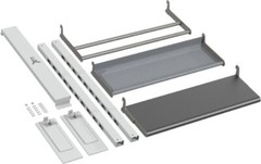 Gym Rax GYMRAX-100LBB 4 Ft. Streamline Bay + Gym Storage