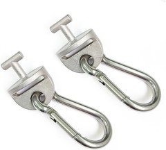 1Pair Tonal T Lock Adapter with Snap Hooks, Stainless Steel Accessories for Tona