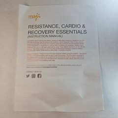 MAJI SPORTS Strength Cardio Recovery Essentials Fitness Bundle Home Gym Travel
