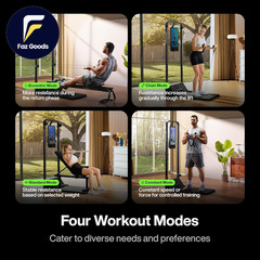 Smart Home Gym, Multi-Functional Gym Machine for Full Body Strength Training, Al