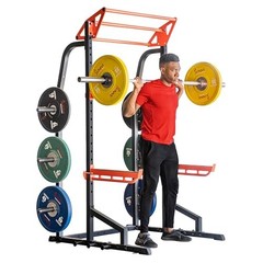 Sunny Health & Fitness Power Zone Half Rack Heavy Duty Performance SF-XF9933
