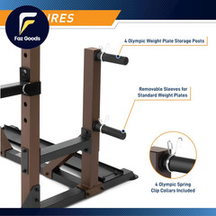 Industrial Inspired Heavy Duty Home Gym System for Bodybuilding and Strength Tra