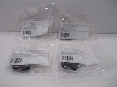 Set of 4 Bowflex Ultimate Two End Caps Black 1 3/4″x 2″ 10083 New in Package