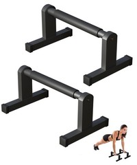Push Up Bars | Heavey Duty Parallettes Dip Bar with Non-slip Grips for Calist…
