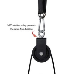 LFJ LAT Pull Down and Lift Weight Pulley System Cable Machine Pulley Attachme…
