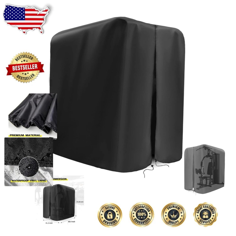 Heavy Duty Home Gym Equipment Cover – All Season Waterproof, Dustproof