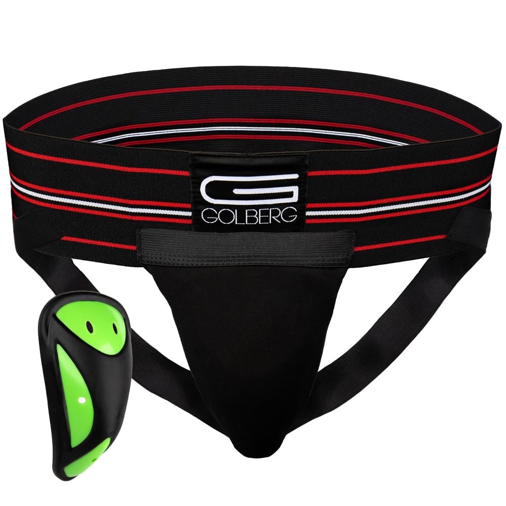 Jock Strap with Cup, Black, Large (38-42 Inch Waist). Jockstrap for men