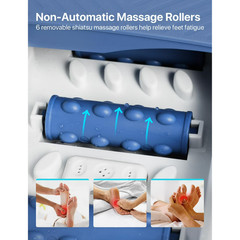 ALLJOY Collapsible Foot Spa Bath Massager with Heat, Remote Control, Temperature
