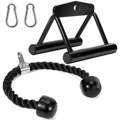 Cable Machine Attachments Set: LAT Pulldown Attachments Bar for Home Gym Acce…