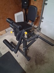 Hudson Steel Leg Extension/Curl Machine