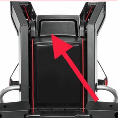 ONE USED BOWFLEX HVT Rear Head Plastic Cover