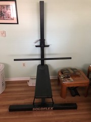 Soloflex Gym & Accessories Including Leg Extensions., Butterfly, 405 Lbs. Weight