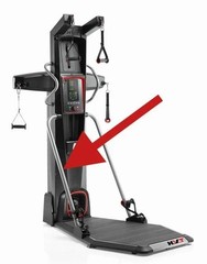 Bowflex HVT Base Support Platform Left Rail