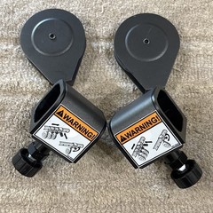 Set of 2 Bowflex Xceed Xtreme 2 OEM Slider 3.5” Pulley w Locking Pin FREE SHIP