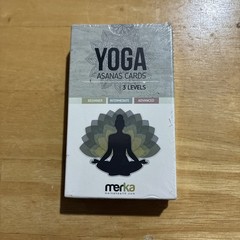 merka Yoga Asanas Cards Flashcard Deck NEW IN BOX