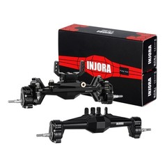INJORA +5mm Diamond Portal Axles with Lay Down Servo Mount & Links for 1/18 R…