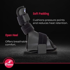 Cramer Dorsal Night Splint Small Foot Brace for Plantar Fasciitis Support Lig…