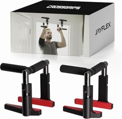 Jayflex CrossGrips Compact Pull Up Bar – Pull Up Bar Door Frame for Work from…